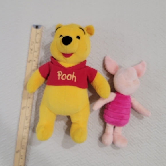 Mattel Inc. Disney Winnie the Pooh and Piglet Plush Toys Stuffed Animals - Picture 14 of 16
